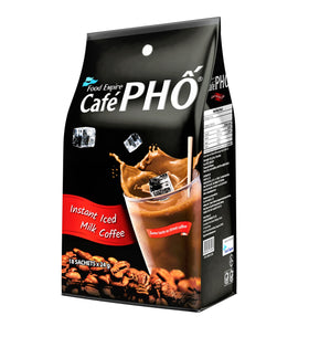 Cafe Pho 3in1 coffee packaging with convenient sachets for quick mornings.