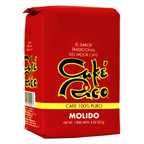 Café Rico medium-dark roast aroma close-up appealing to bold coffee lovers.
