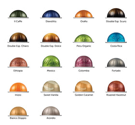 Caffe Assaggio pods with box front detail, ideal gifting presentation.