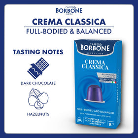 Caffè Borbone Crema Classica OriginalLine compatibility with machine-ready design