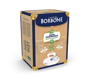 Caffè Borbone ESE Dek decaf espresso producing smooth crema at home.