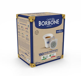 Caffè Borbone ESE Red espresso cup suggesting bold, full-bodied flavors.