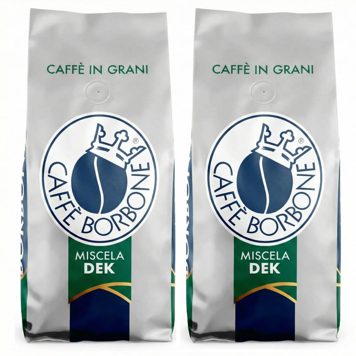 Caffè Borbone Miscela DEK dark roast whole beans ready for rich espresso
