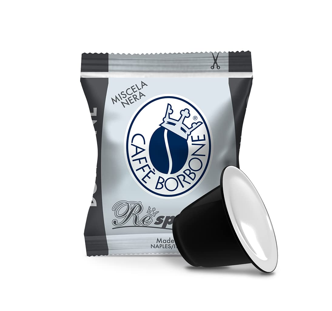 Caffè Borbone Miscela Nera pods box ready for quick home espresso.