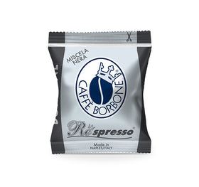 Caffè Borbone Miscela Nera pods foil-sealed for lasting freshness.