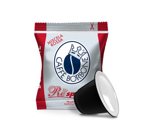 Caffè Borbone Red Blend pod ready for quick espresso with crema.