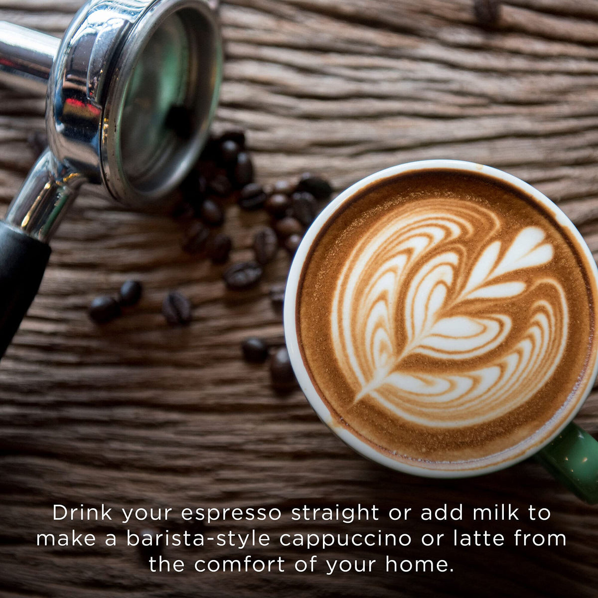 CAFFE CONTEMPO 1 lb bag ensures fresh, weekly brewing enjoyment.