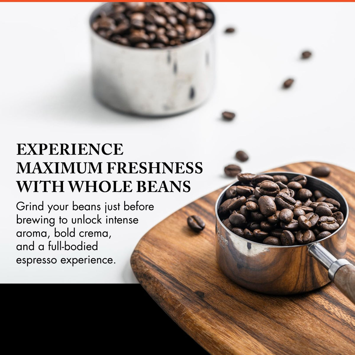 Caffe D'arte decaf espresso coffee ground for espresso machines ensures quick, consistent pulls.