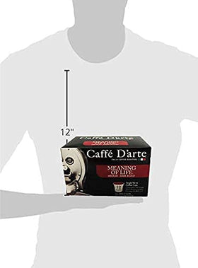 Caffè D’arte Meaning Life pod offers a consistent aroma and flavor in every brew.