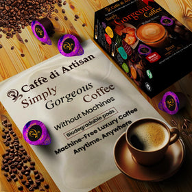 Brezè notes aroma depicted with a tasting context for Caffè di Artisan