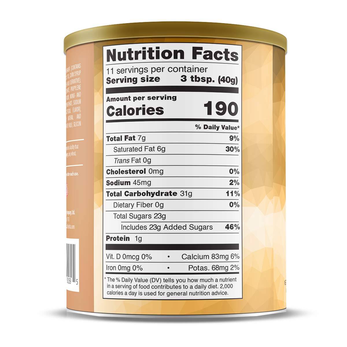 Caffe D'Vita packaging highlights gluten-free, kosher-dairy features.