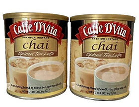 Caffe D'Vita Exotic Spiced Chai Latte pack-2, ready for a quick treat.
