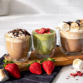Caffe D'Vita Matcha ingredients highlight premium quality and gluten-free recipe