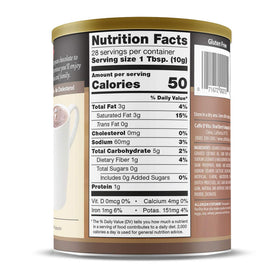 USA-made mix with kosher certification badge.