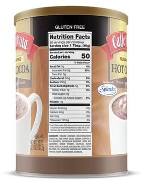 Caffe D’Vita USA-made packaging emphasizes quality and standards.