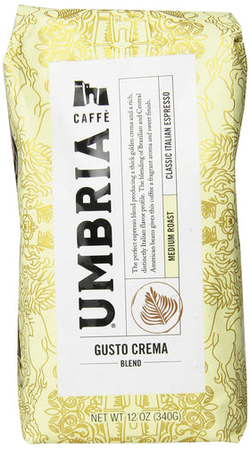 CAFFÈ UMBRIA Fresh Seattle whole bean bag for premium espresso