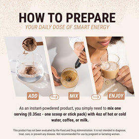CAFFEINE ARMY Coconut Cake collagen panel hints at skin and joint wellness.