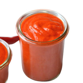 Cajun Chef hot sauce stirred into seafood boil for flavor.
