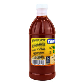 Cajun Power Garlic Sauce Original bottle pour for a glossy finish