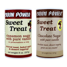 Cajun Power Sweet Treat Cinnamon Sugar with Vanilla on toast and oats.