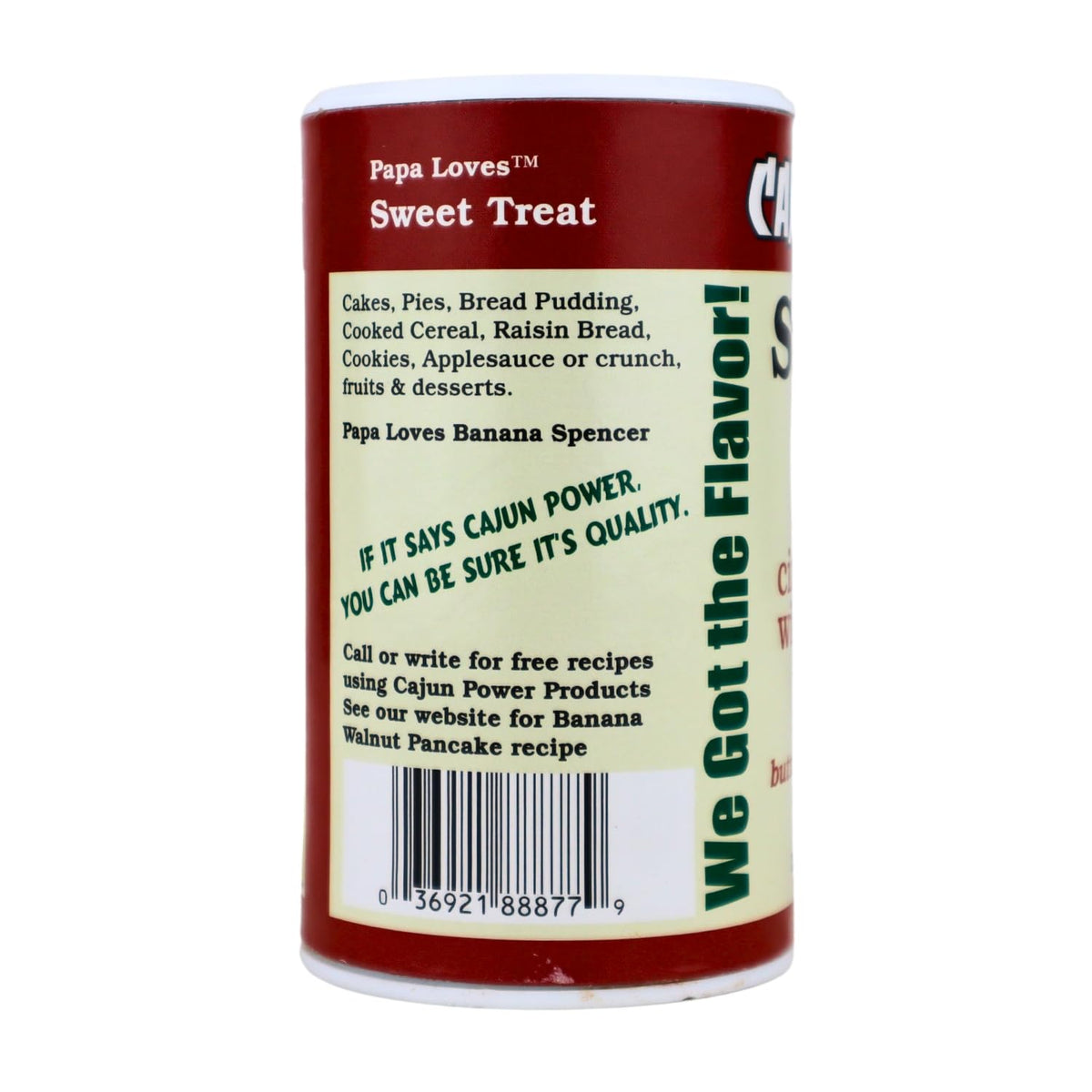 Dusting Cajun Power Sweet Treat on toast for a cozy breakfast