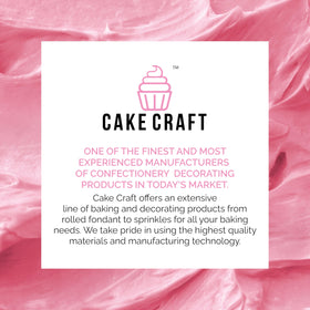 Cake Craft Buttercream icing ingredients label helps informed decorating decisions