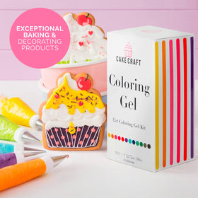 Cake Craft White drip highlights elegant frosting details