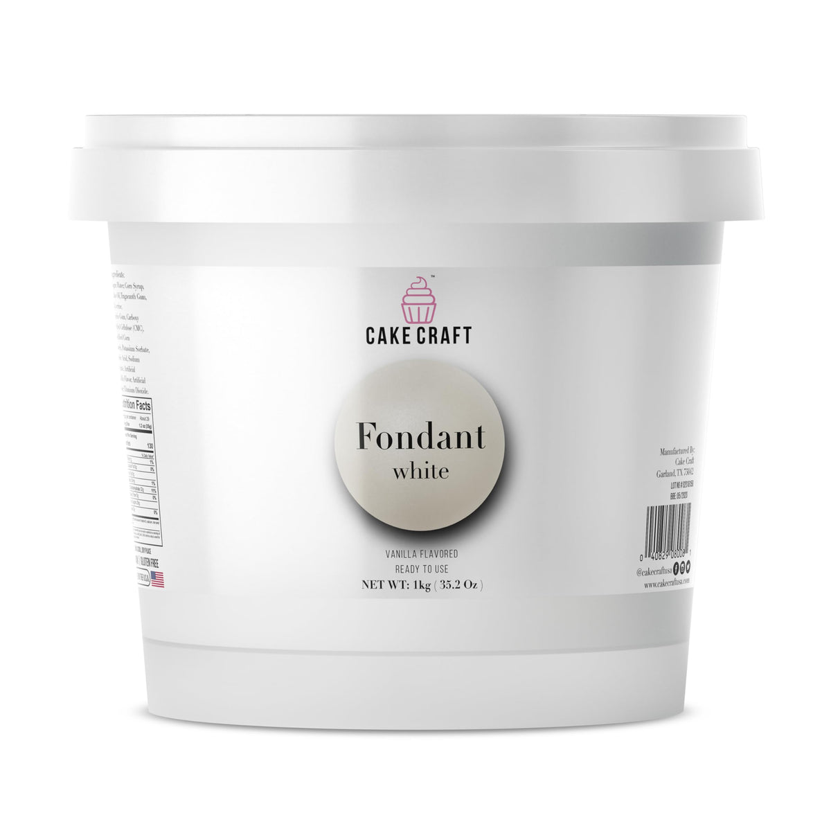 Cake Craft Rolled Fondant smooth roll shows easy shaping for professional decoration