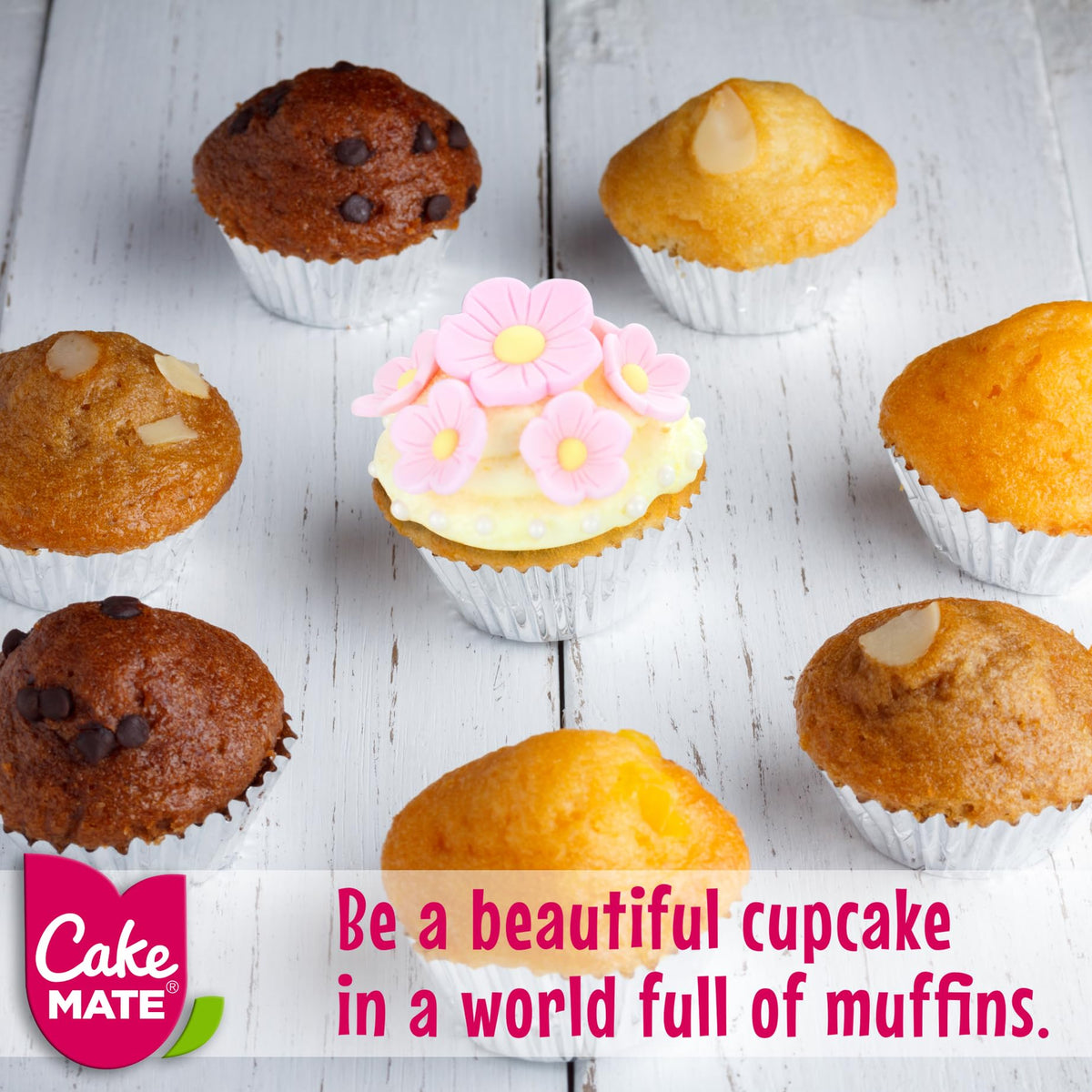 Cake Mate yellow edible writing gel for cheerful holiday designs.