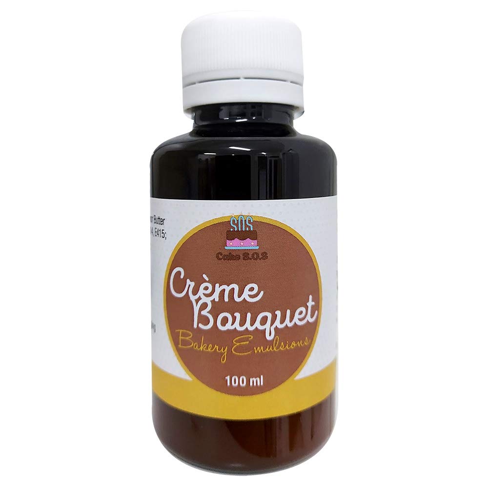 Cake S.O.S Creme Bouquet Emulsion packaging for easy storage and use.
