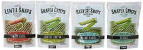 Calbee Snapea Crisps Harvest Snaps Caesar pack for a savory, crunchy on-the-go snack.