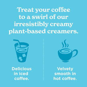 Califia Farms creamer label nutrition emphasizes gluten-free and dairy-free profile