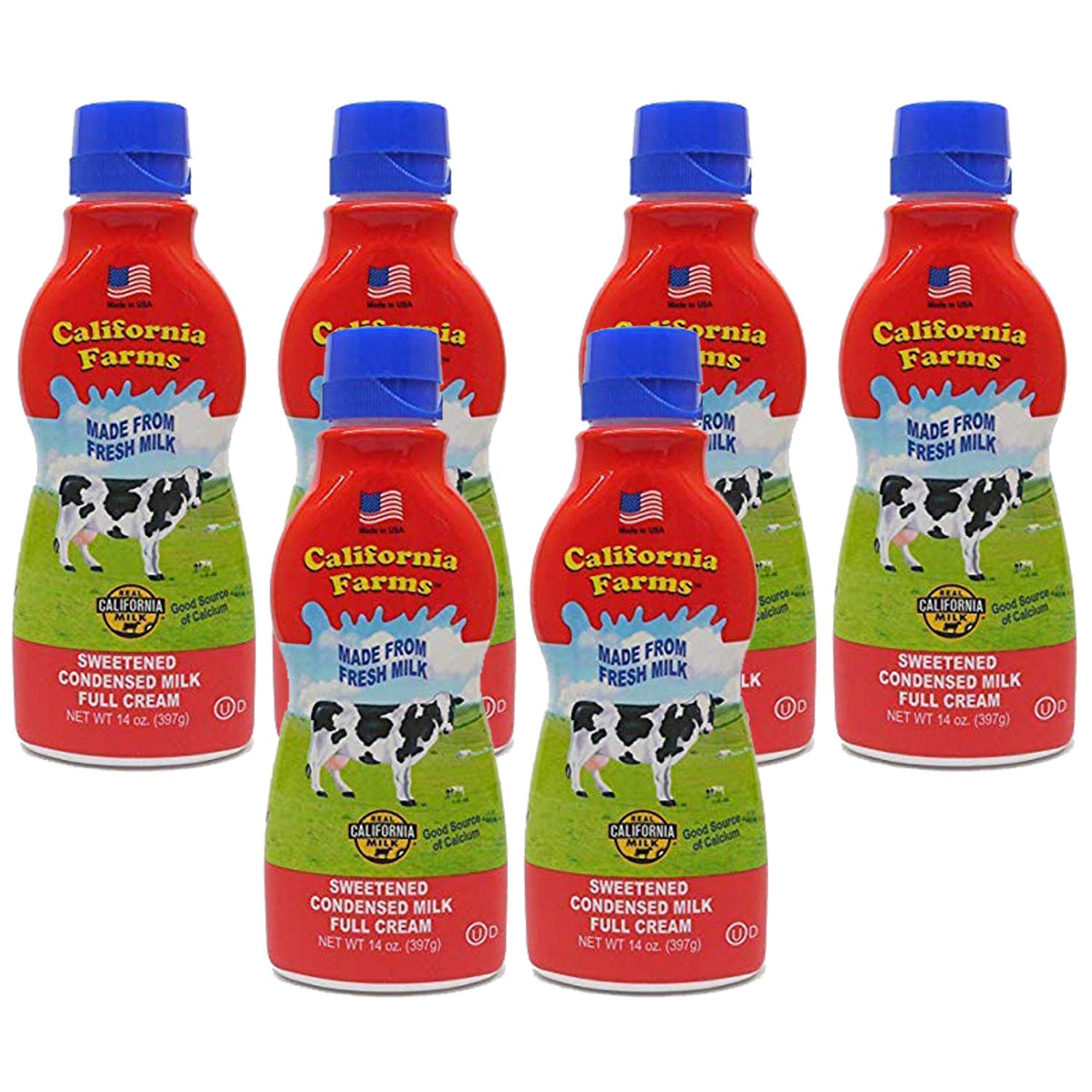 Califia Farms Sweetened Condensed Milk bottle adds creamy sweetness to coffee and desserts
