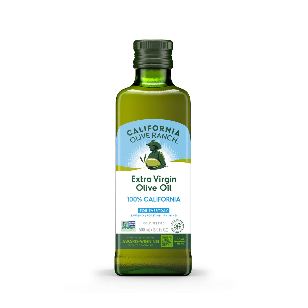 California Olive Ranch California Collection EVOO bottle front for everyday cooking.