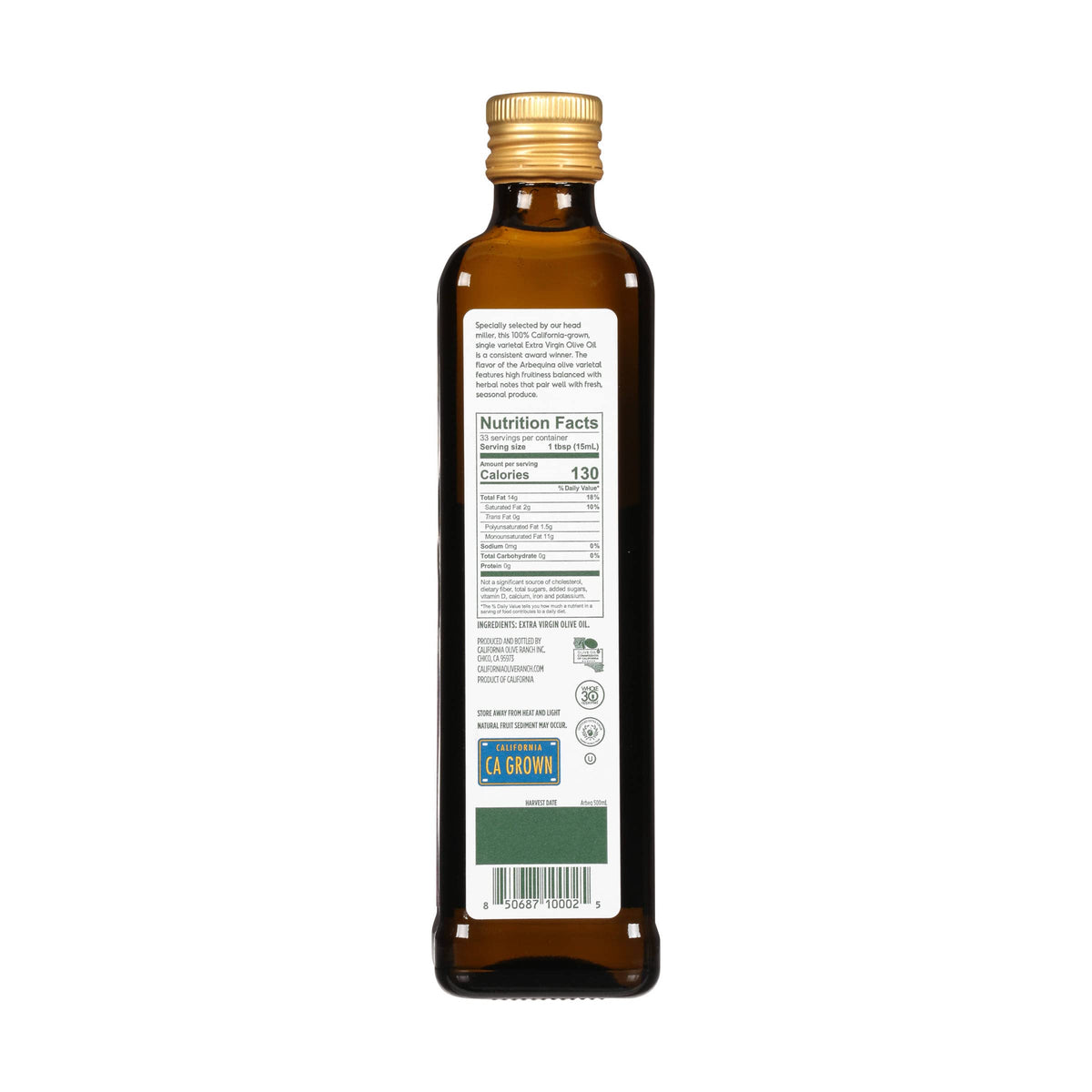 California Olive Ranch California Reserve Arbequina greens-dressing enhances crisp salad greens
