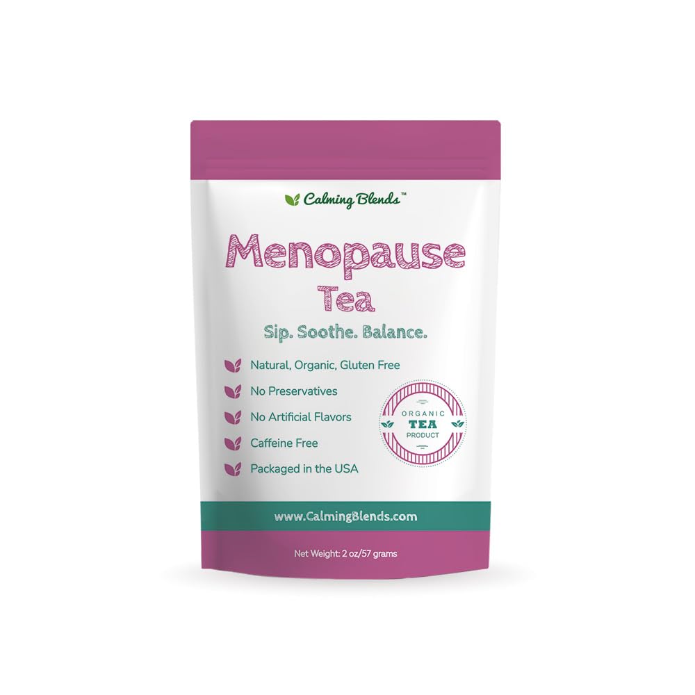 Brewing Calming Blends Menopause Tea for a calming daily ritual