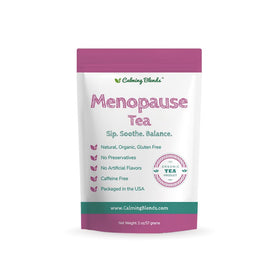 Brewing Calming Blends Menopause Tea for a calming daily ritual