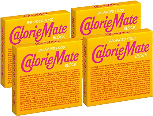 Calorie Mate maple bar front view highlighting maple flavor and snack appeal.