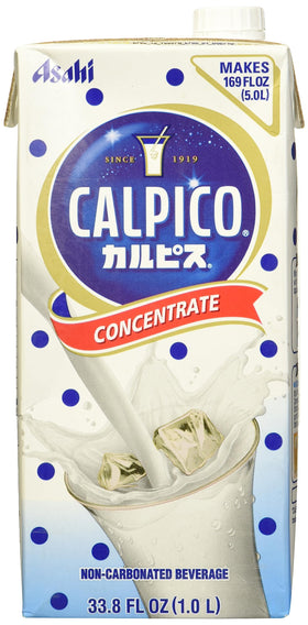 CALPICO Concentrate bottle highlights the unique sweet-tangy flavor and gluten-free profile.
