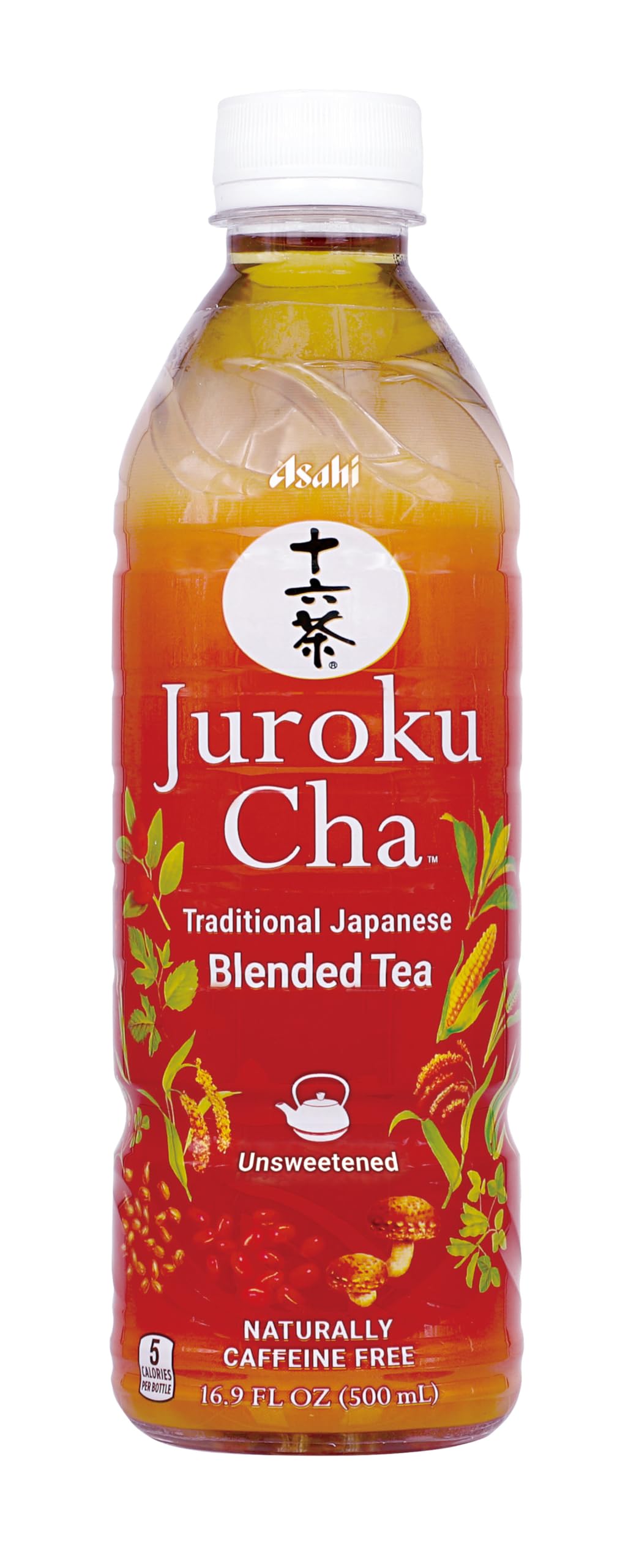 CALPICO Juroku Cha glass brew, crisp and refreshing with no caffeine.