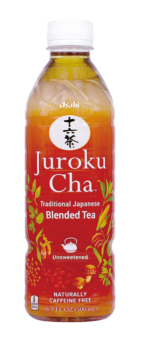 CALPICO Juroku Cha glass brew, crisp and refreshing with no caffeine.