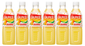 CALPICO Mango non-carbonated bottle highlighting smooth, creamy texture for a refreshing break.