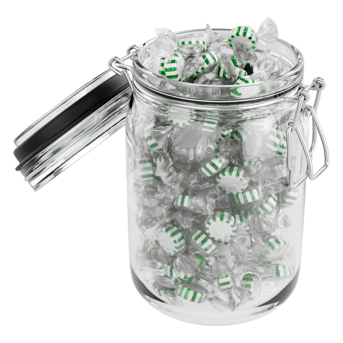 Cambie Arcor Spearmint Starlights party favors with classic mint flavor for guests.