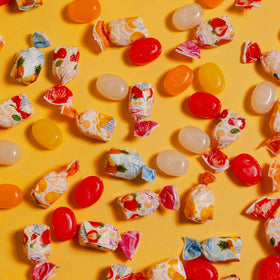 Cambie nostalgic fruit flavors such as strawberry cherry and orange in one bag
