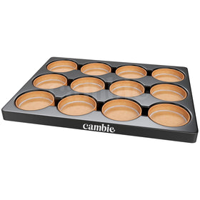 Cambie ready-to-fill tart shells support beautiful dessert assembly.