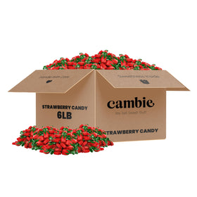 Cambie Strawberry Bon Bons packaging keeps candies fresh for sharing.