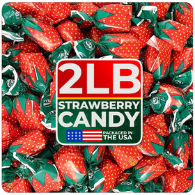 Cambie strawberry hard candy bulk bag ideal for sharing and sweetness.