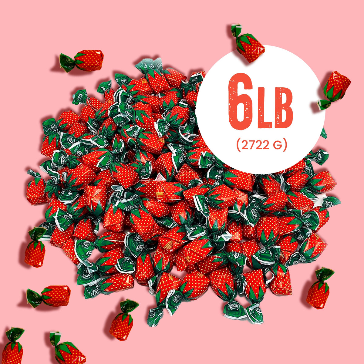 Cambie Strawberry Bon Bons reveal a soft center for a fruity surprise.