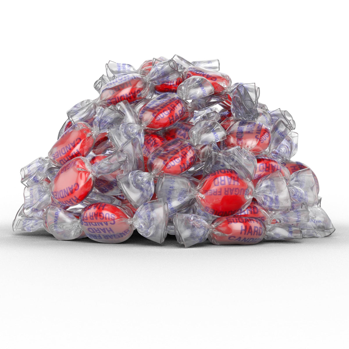 Cambie sugar free cinnamon hard candy kitchen counter display, easy stocking stuffer idea.