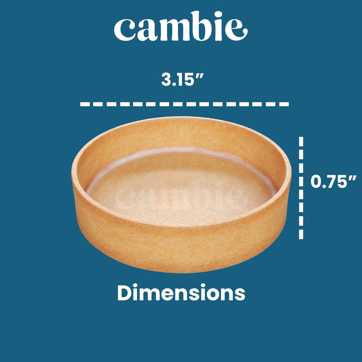 Cambie shells suited for professional cafe, bakery, or catering use.